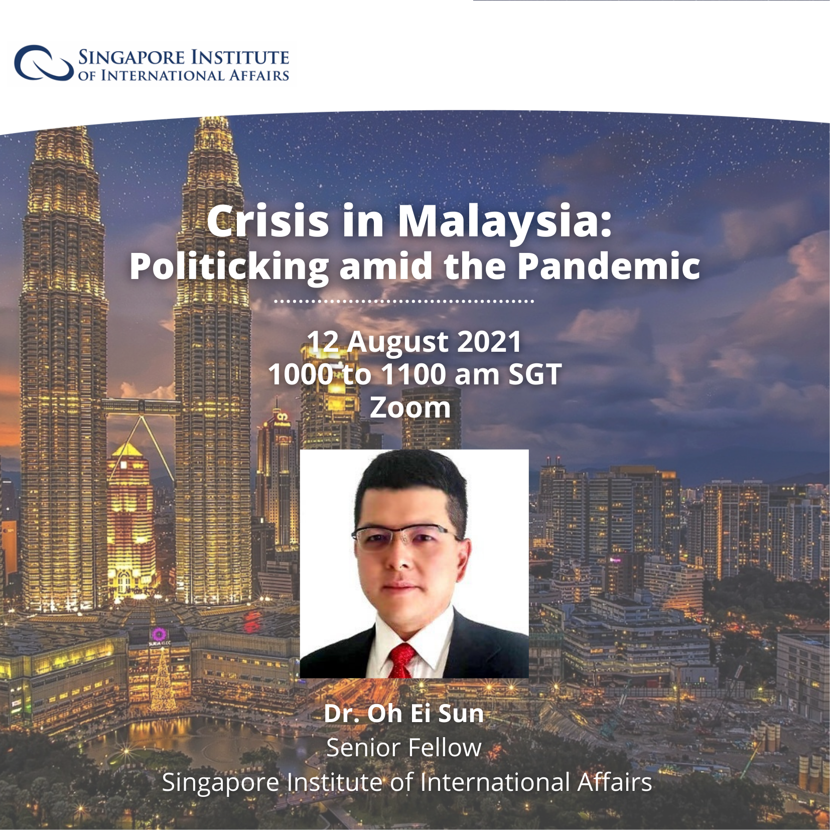 Webinar: Crisis in Malaysia: Politicking amid the Pandemic