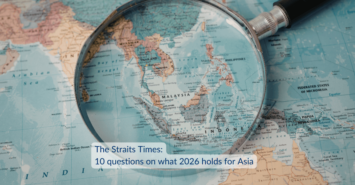 The Straits Times: 10 questions on what 2026 holds for Asia