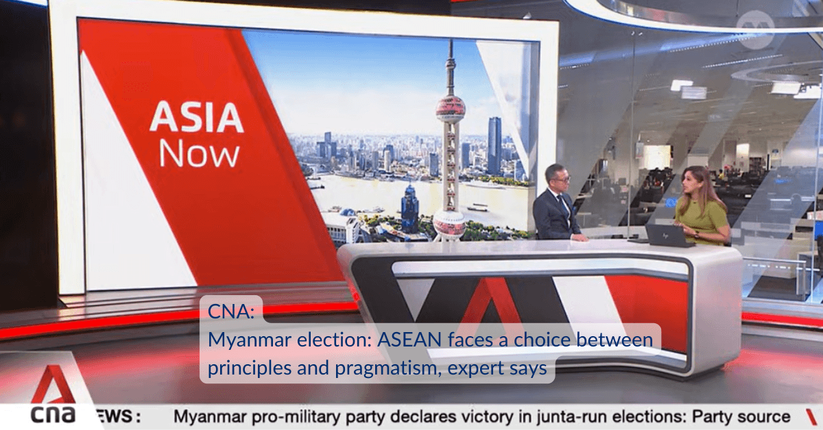 CNA: Myanmar election