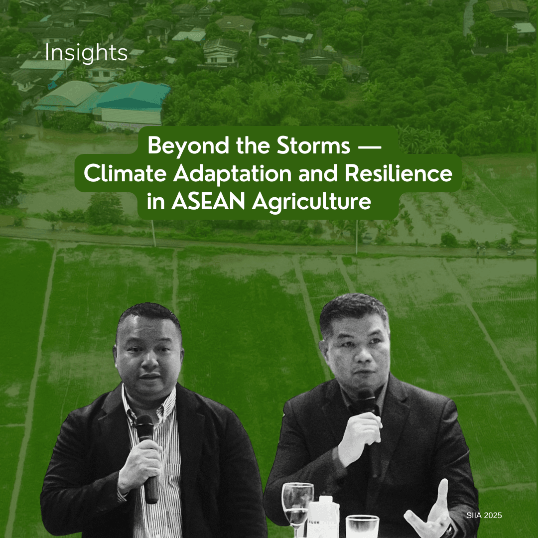 Beyond the Storms — Climate Adaptation and Resilience in ASEAN Agriculture  