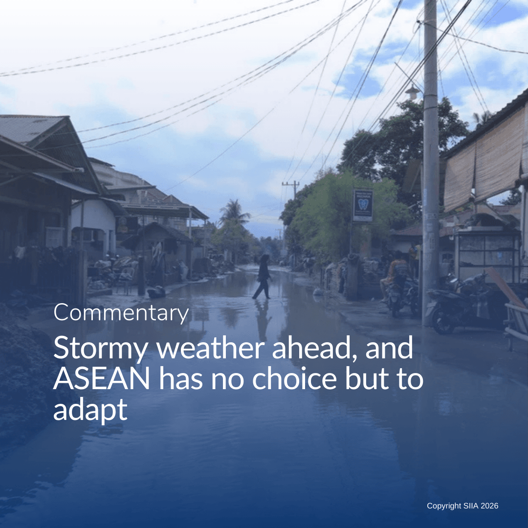 The Straits Times: Stormy weather ahead, and ASEAN has no choice but to adapt