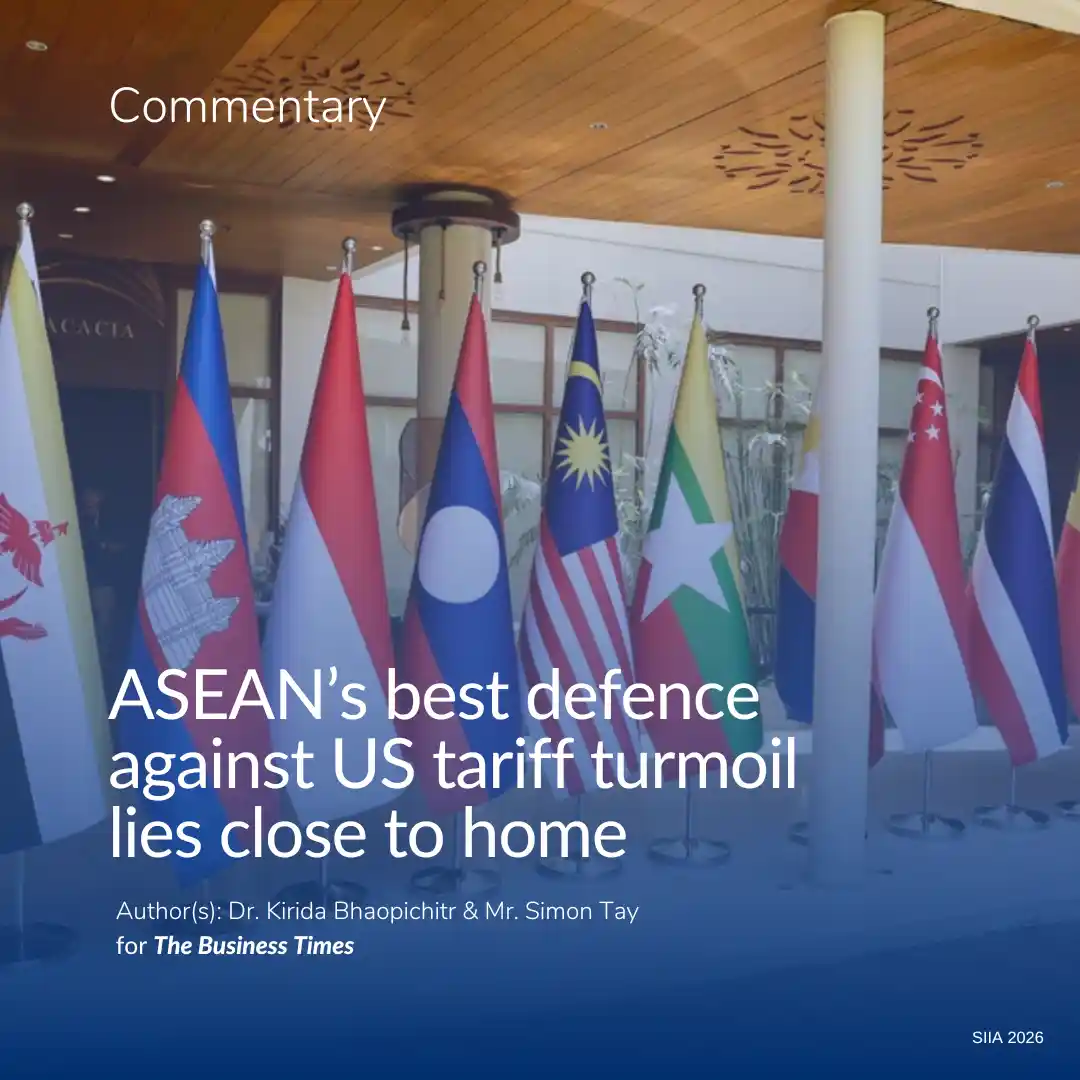 The Business Times: Asean’s best defence against US tariff turmoil lies close to home