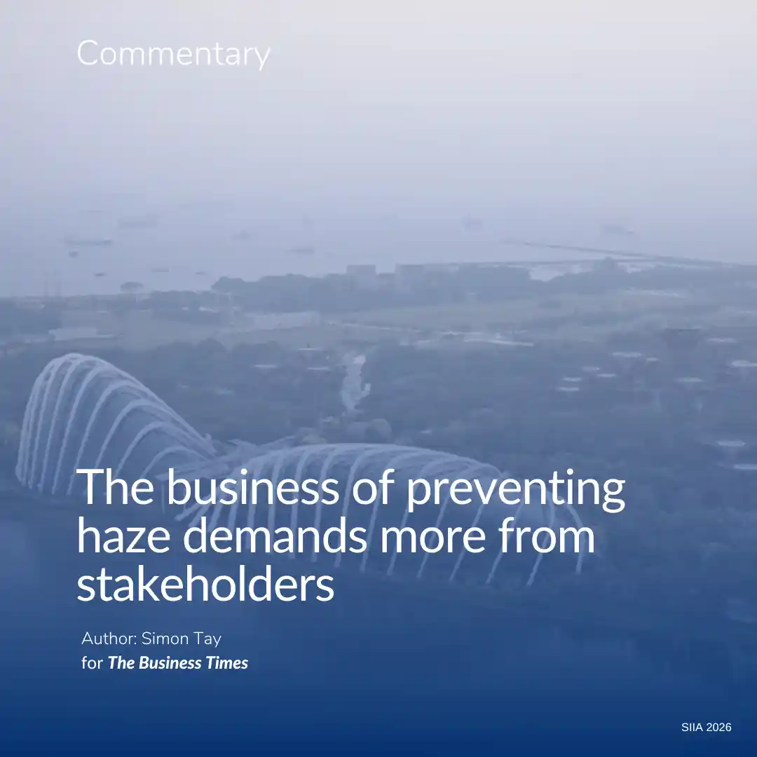 The Business Times: The business of preventing haze demands more from stakeholders